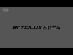 Desain Luminescence Refleksi miring LED Cahaya Aluminium Profil A220EA