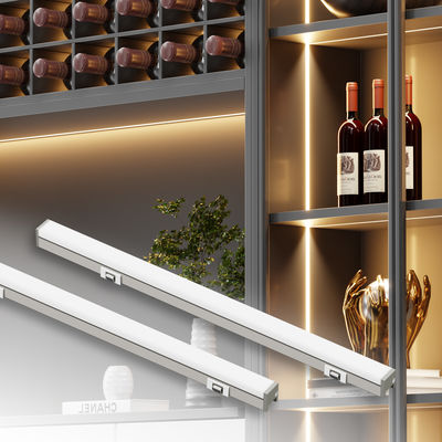 Lemari dapur profil aluminium strip cahaya 3000K / 4000K suhu warna