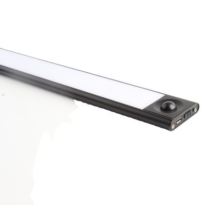 Sensor Gerak Aluminium Lampu LED Untuk Lemari Dan Furnitur 400mm Frosted Glass Shade