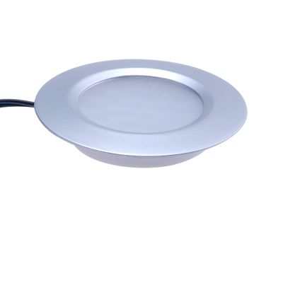 12V DC LED Kabinet Spotlight Puck Lamp 3000K 4000K 6000K Untuk toko perhiasan
