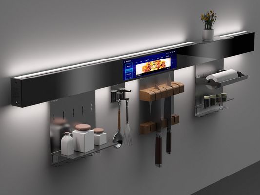 Produk Pencahayaan Cerdas LCD Dapur Konsentrasi Gas / Asap Deteksi Peringatan
